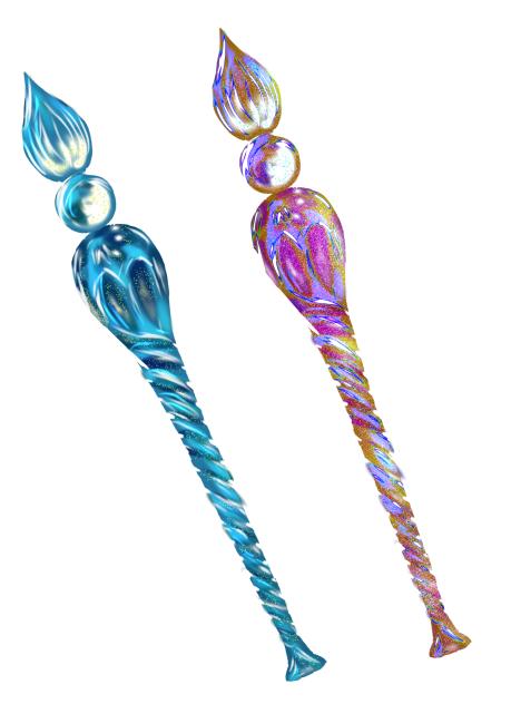 Glass dip pen