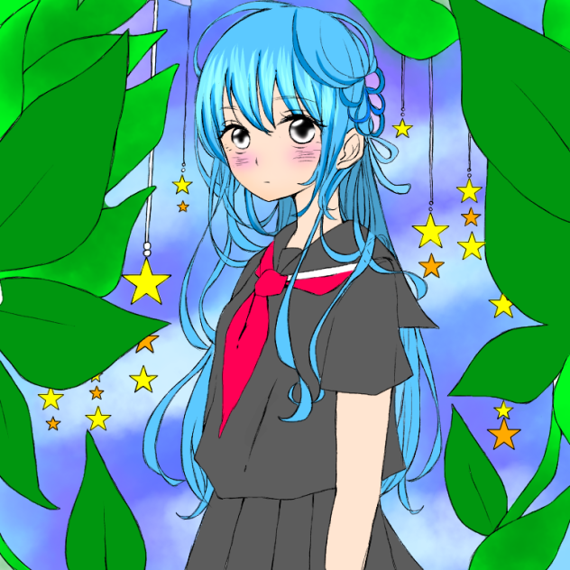 おしょさんの線画お借りしました