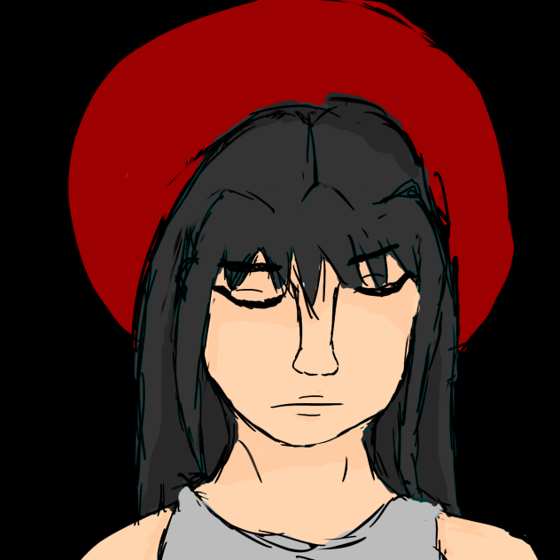 red sun girl