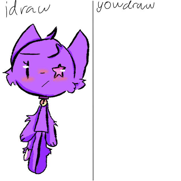 I draw you draw♡♡