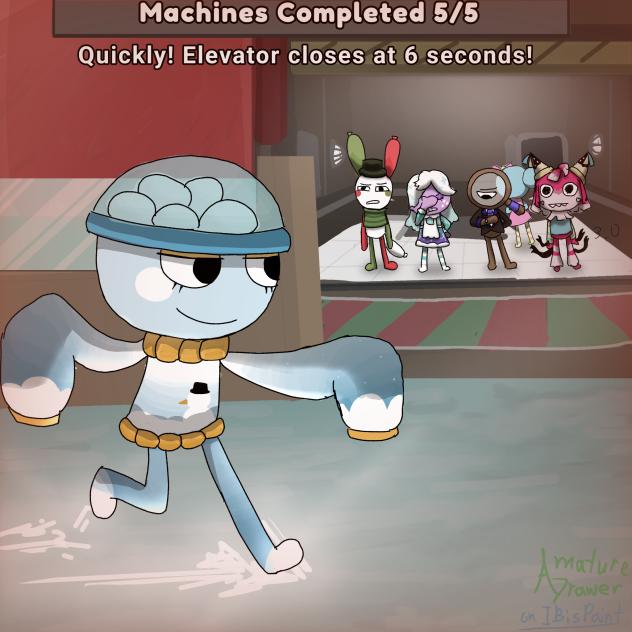 Enjoying too much ( Dandy's world )
