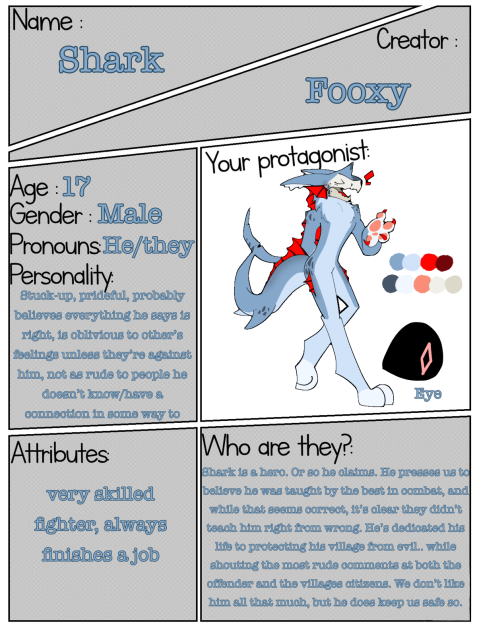 Cs for Protagonists (the game show) ^^