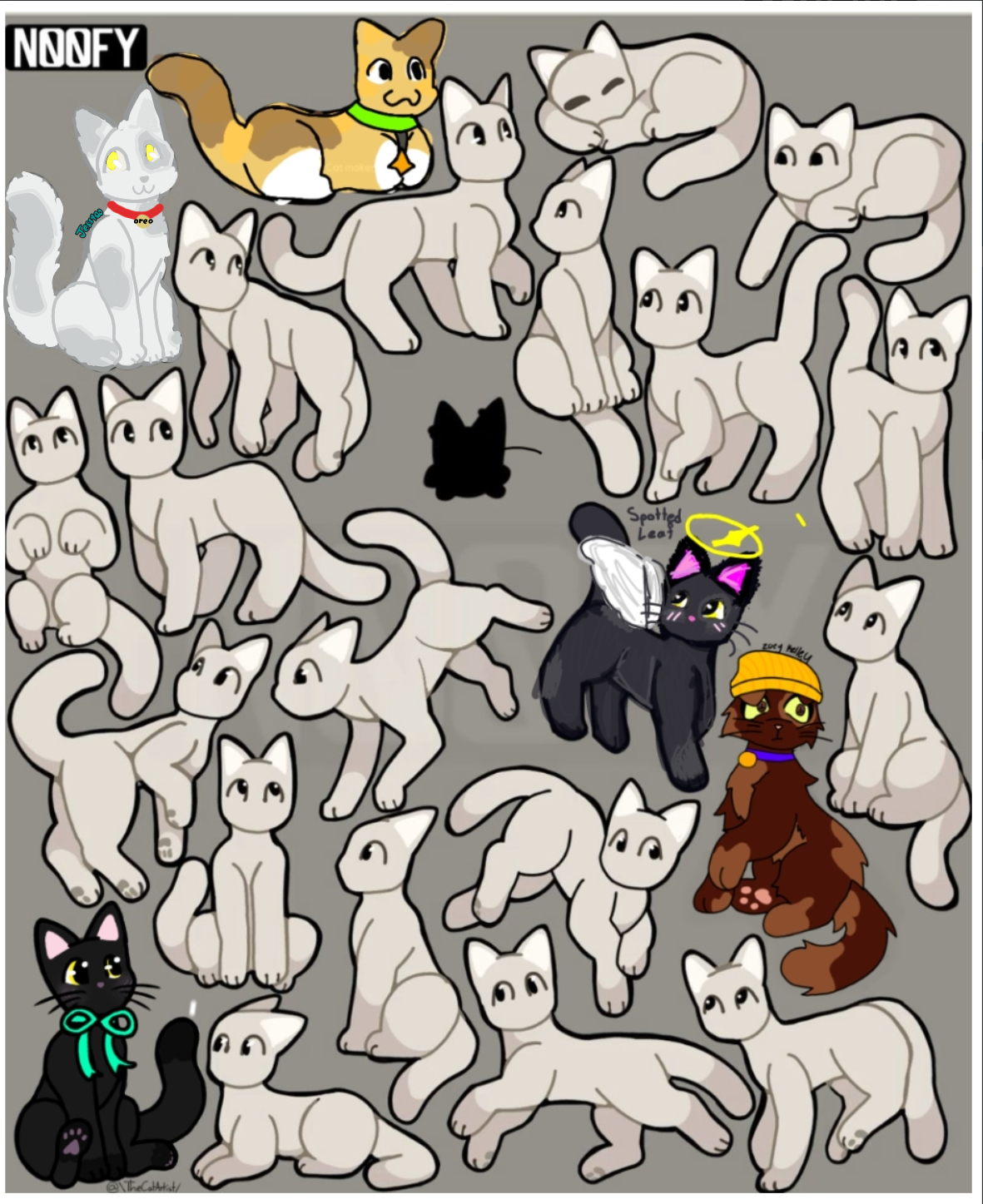 Cat collab - ibisPaint