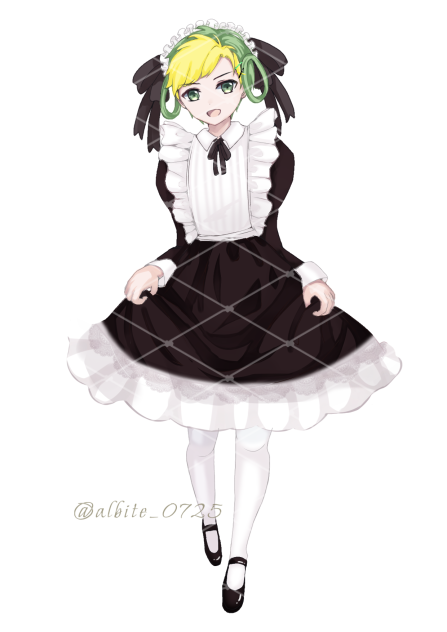 すだちさん立ち絵メイド　静空さんご依頼絵