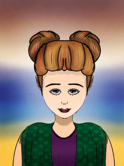 girl in the beach