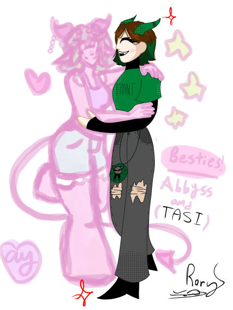 ADORABLE COLLAB WITH ABBYSS