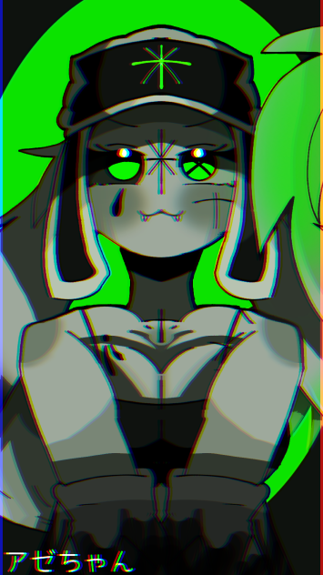 アゼちゃん描かせて頂きました🙇‍♂️！