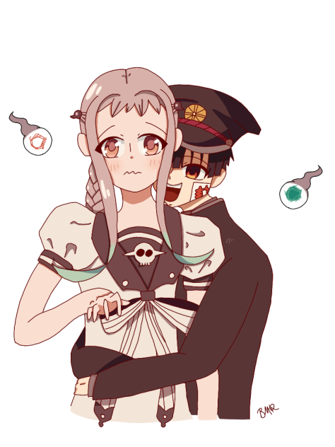 Nene x hanako fanart