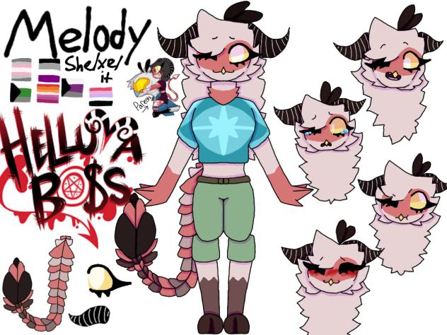 Melody ref - ibisPaint