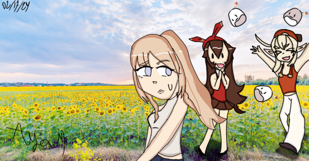 Klee,Jean, and Amber