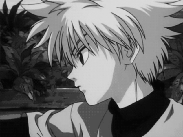Killua doing the head turn YAYY