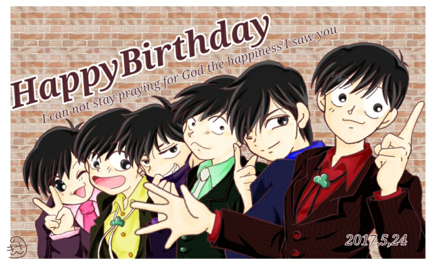 【おそ松さん】happybirthday六つ子♪