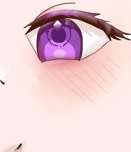 おめめ👀💜🤍