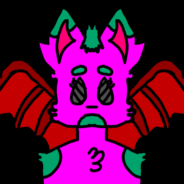 Demon Cat - ibisPaint
