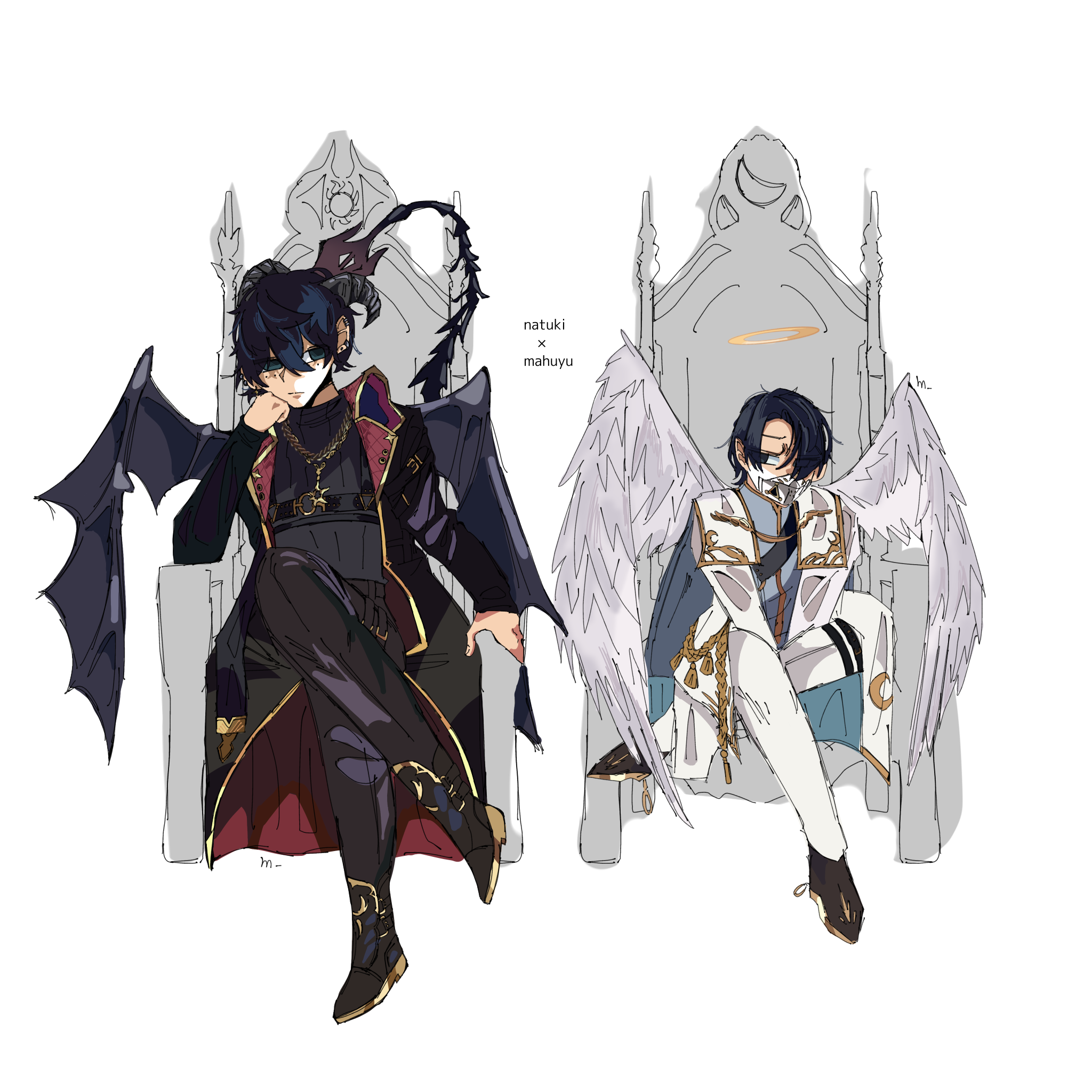 悪魔と天使 - ibisPaint