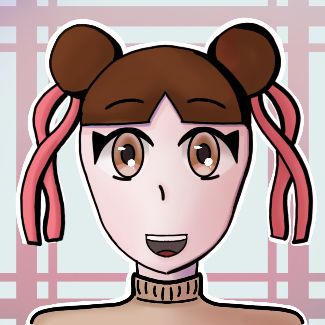 Brown & Pink - ibisPaint