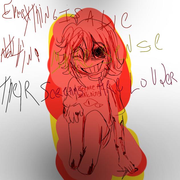 they are burning through my skin