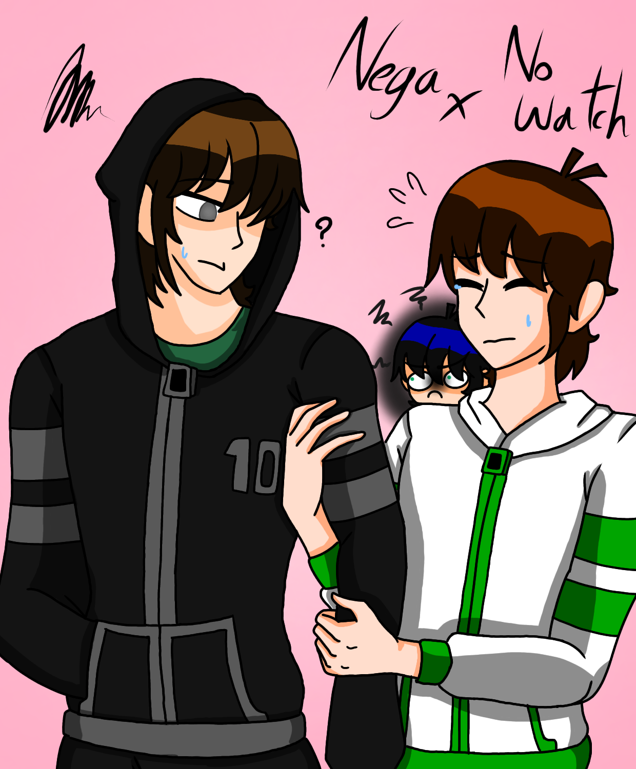 Nega Ben x No Watch Ben - ibisPaint