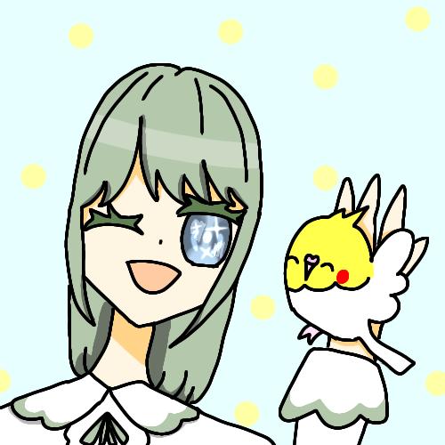 オカメと女の子