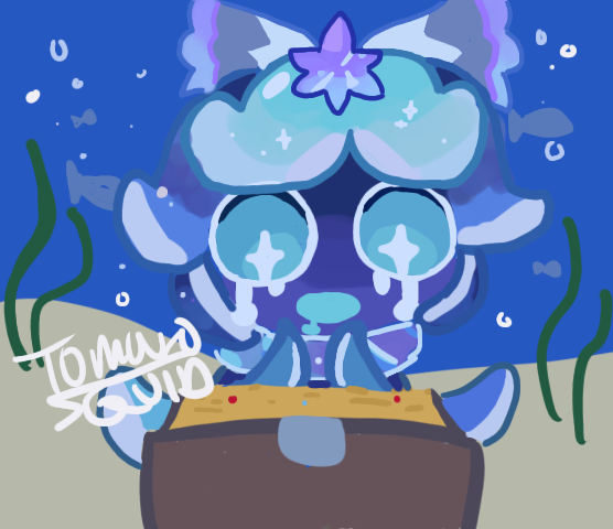 Oooooo shiny treasure chest - ibisPaint