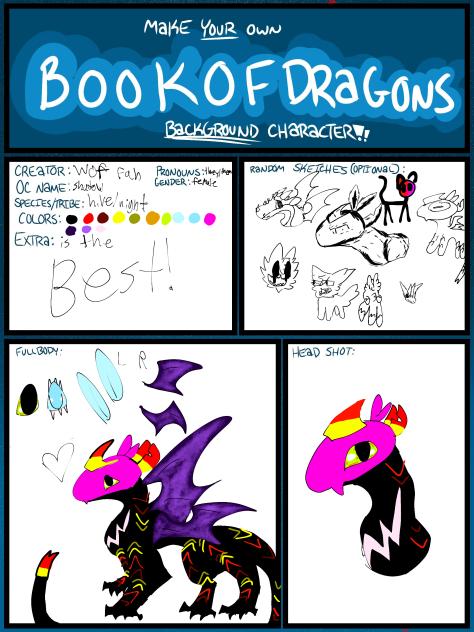 Character for book of dragons