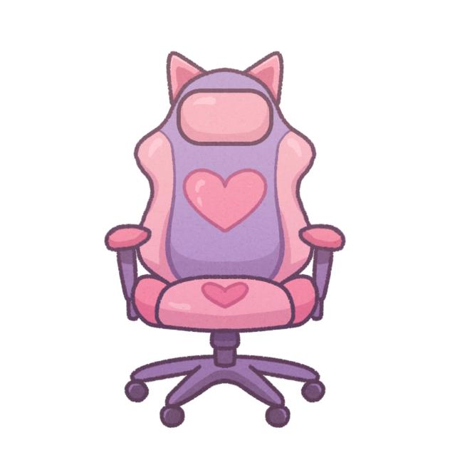 Cute gaming chair