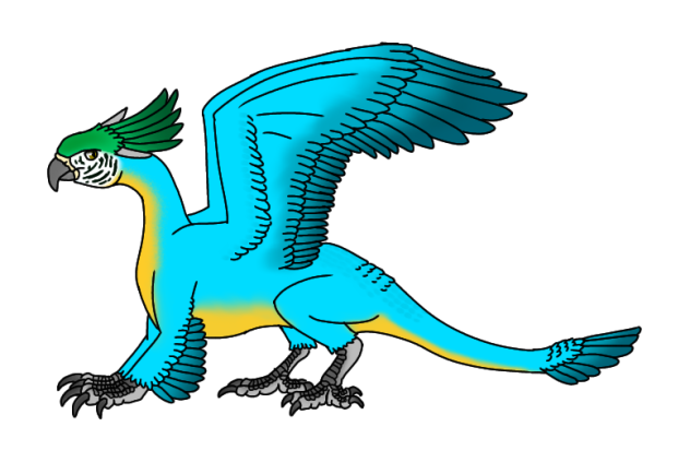 Blue and Yellow Paraffin
