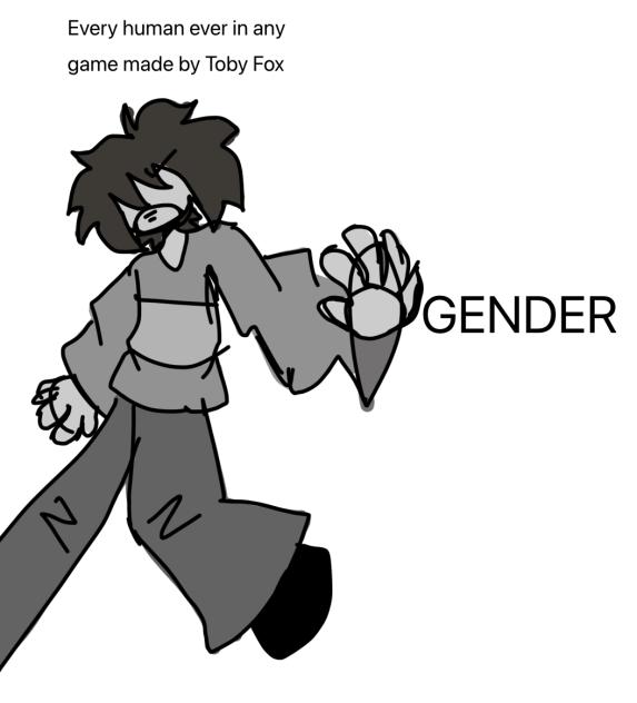 Humans in video games be like;