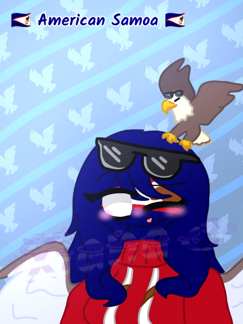 countryhumans - American Samoa !