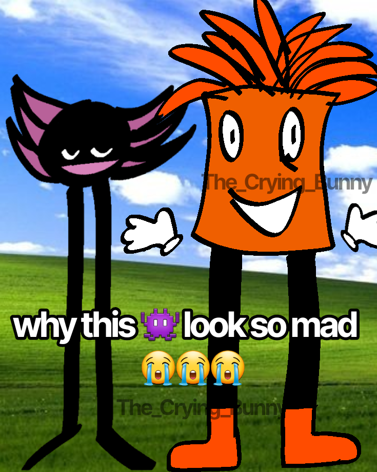 why this 👾 look so mad - ibisPaint