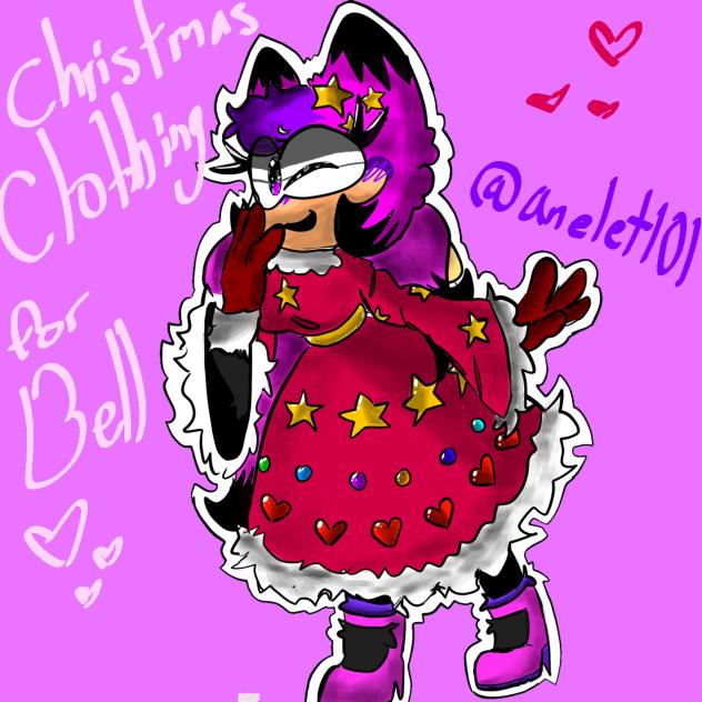 Christmas Outfit for Bell!
