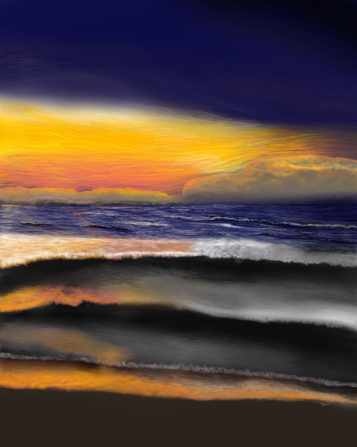 The sea - ibisPaint
