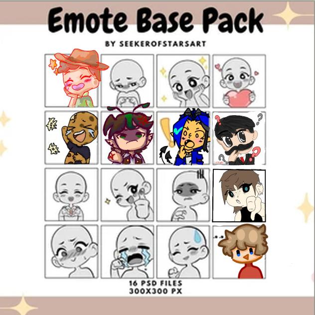 Emote base pack collab