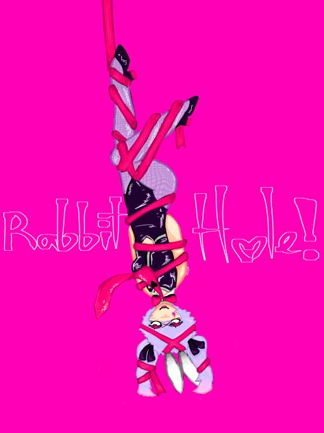 RABBIT HOLE!! (fixed. both are my art)