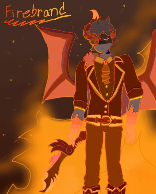 Firebrand during the scorch