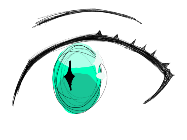 Animation new eye style