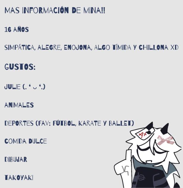 Información de Mina