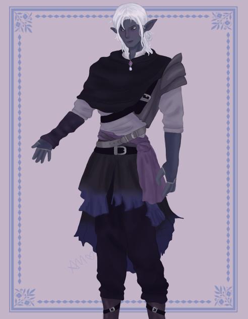 🕷️🖤D&D Commission- Drow⚔️🌑