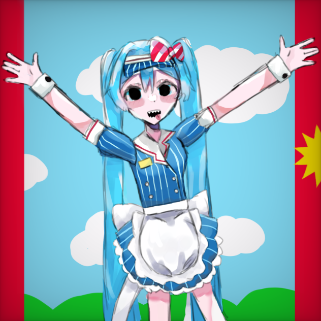 みみページ メズマライザーミクちゃん 催眠後 - ibisPaint