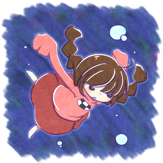 ぷくぷくく…。
