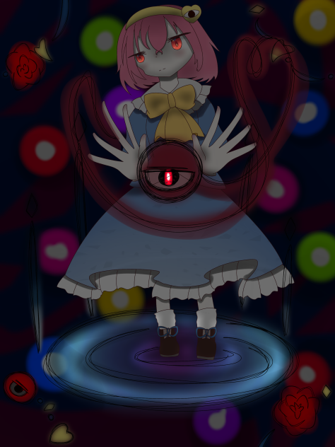 さとり。。(ちょっと本気絵)