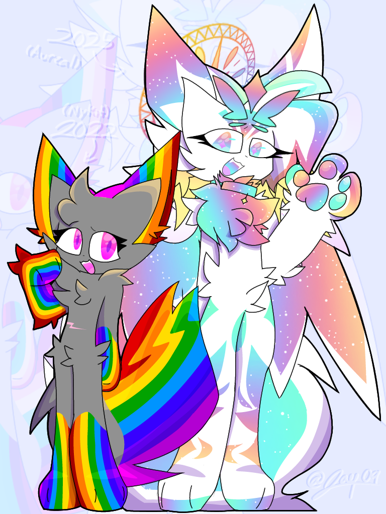 2022 Nykit Vs. 2025 Aureal - ibisPaint