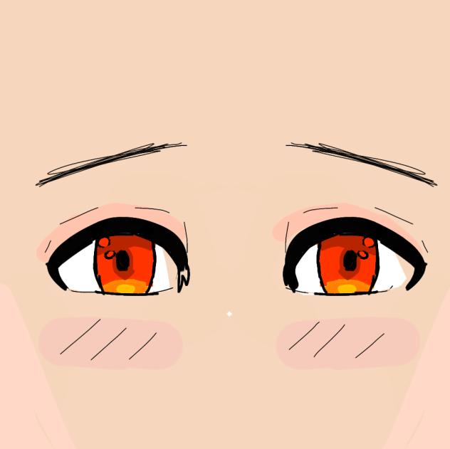 Fire eyes .