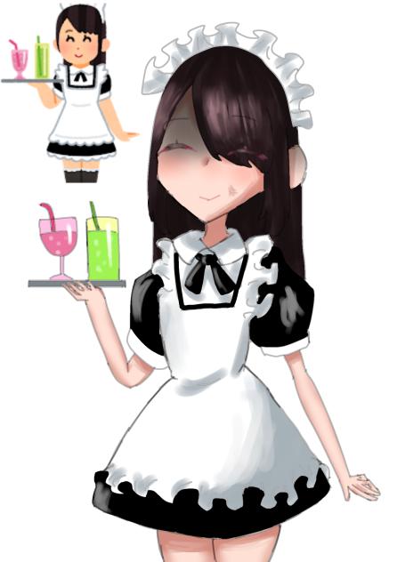 いらすとやチャレンジ！メイドちゃん
