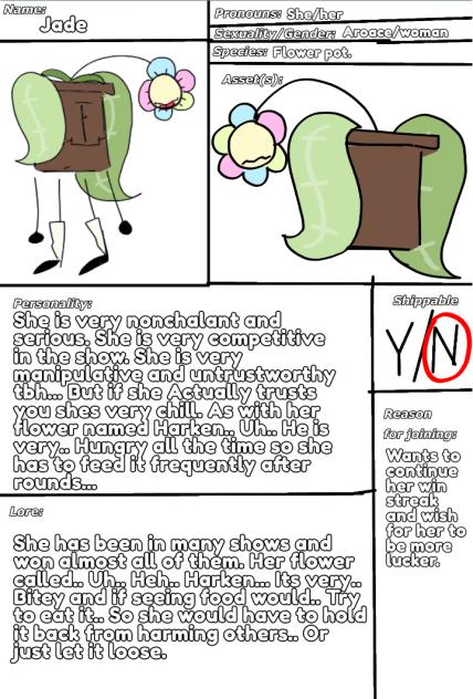 Potty or Jade.
