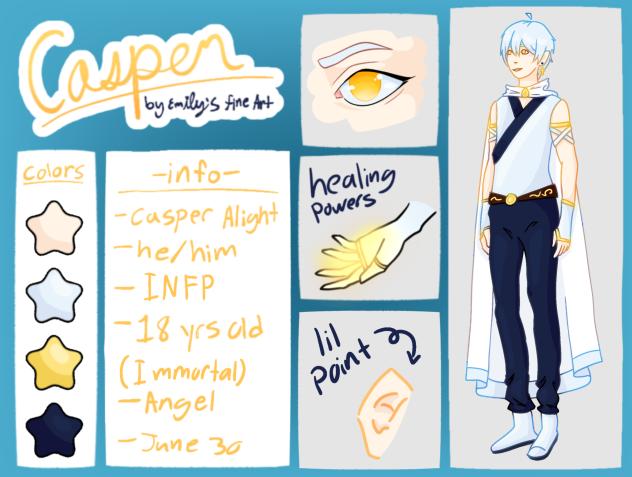 [updated] Casper ref sheet