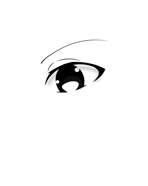 How to draw boy Anime eye