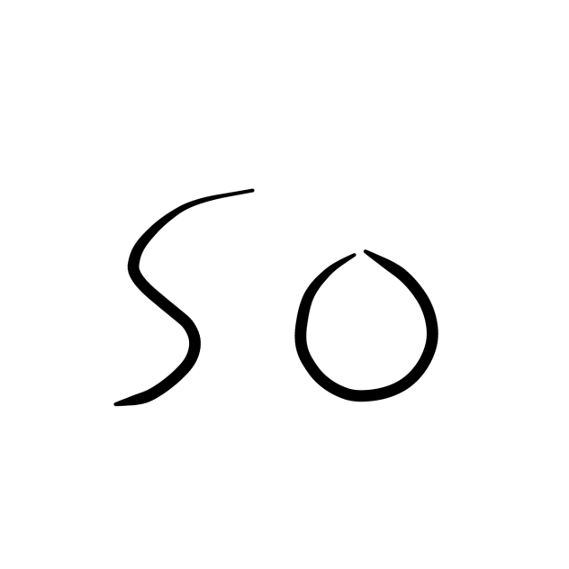 So