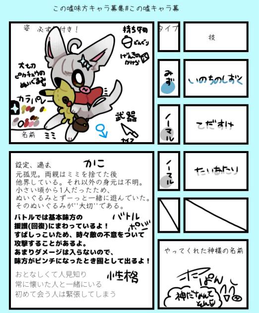 キャラぼ