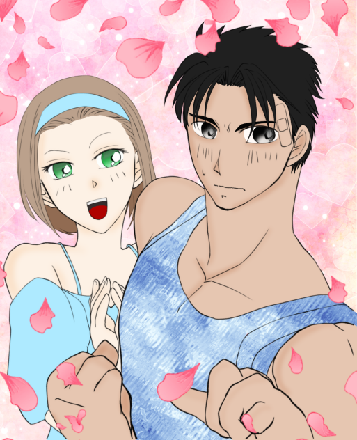 檸檬さんの線画を塗らせて頂きました！！05